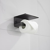 economico Set di accessori da bagno-set di accessori per il bagno, ferramenta per il bagno spazio alluminio parete grigio pistola portasciugamani / mensola angolare / porta accappatoio / porta carta igienica / portasciugamani / porta