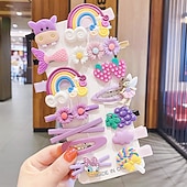 levne Sponky do vlasů-dětské roztomilé kreslené sponky do vlasů šperky princezna čelenka dívky holčičky boční spona bb vlásenka dětské vlasové doplňky