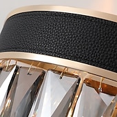 billige Vegglamper for innendørsbruk-krystall moderne vegglamper vegglamper grå gjennomsiktig soverom butikker kafeer krystall vegglampe 220-240v 110-120v 5 w