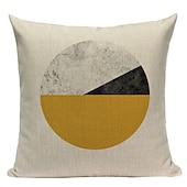 cheap Geometric Style-Geometry Double Side Cushion Cover 1PC Soft Throw Pillow Cover Cushion Case Pillowcase for Sofa Bedroom Livingroom Superior Quality Machine Washable  Outdoor Cushion for Sofa Couch Bed Chair