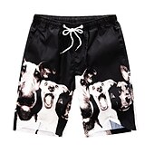 abordables maillot de bain boxer homme-maillot de bain pour hommes short de plage à séchage rapide cordon de serrage léger avec taille et poches élastiques