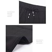 voordelige Bodems-Dames Wandelbroek Zomer Buiten Ademend Sneldrogend Rekken Lichtgewicht Broeken / Regenbroek / Overbroek Kleding Onderlichaam Trekkoord Zak met rits Elastische taille Zwart Paars Elastaan Jagen Vissen