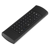 Недорогие Приставки TV Box-заводская розетка mx3-a беспроводная 2,4 ГГц воздушная мышь мини-клавиатура мини-размер новинка 81 шт. клавиши мышь умный голосовой пульт дистанционного управления радиочастотная беспроводная