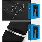 economico Pantaloni e pantaloncini-Per uomo Pantaloni convertibili Pantaloni da escursione Estate Esterno Impermeabile Traspirante Asciugatura rapida Multi Pocket Pantalone / Sovrapantaloni Pantaloni Vita elastica Verde militare Cachi