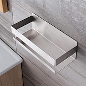 cheap Shower Caddy-Shower Caddy Bathroom Shelf,Self-Adhesive Shower Shelf Stainless Steel Wall-mounted Punch-free Bathroom Storage For Bathroom,Kitchen(Brushed Nickel,Matte Black)