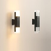 abordables Appliques murales d&#039;intérieur-Lightinthebox mur LED lumières étanche LED style nordique mur LED lumières extérieur en aluminium applique murale ip65 moderne simple 110-240 v 7 w