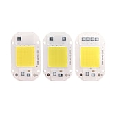 cheap LED Globe Bulbs-LED Grow Chip 10pcs 6pcs 20W 30W 50W COB Chip LED Lamp 220V 240V No Need Driver for Flood Light Spotlight Lampada DIY Lighting