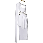 economico Antica Roma e antico Egitto-Retrò Vintage Grecia antica Antica Roma Vestito Costume Cosplay Abiti Venere Dee greche Costume Per donna Notte di Valpurga Halloween Carnevale Feste Addio al Nubilato Adulti Vestito