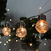 billige Solstrengelys-utendørs vanntette ananas mønster lys, 3,5m 10leds ip65 vanntette ananas lyssnorer for julefest dekorasjoner
