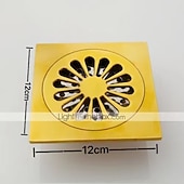 お買い得  排水口用品-磨かれた真鍮の埋め込まれた新古典主義の排水口 1 個 - ホテルのバス アクセサリー