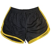 billige aktive shorts for menn-Herre Atletisk shorts 3 tommers shorts Korte shorts Joggeshorts Gymshorts Sport Treningssenter Bading Pustende Hurtigtørkende Snorer Elastisk midje Helfarge Kort Sportslig Avslappet / Sportslig