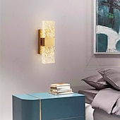 ieftine Aplici de Interior-iluminat de perete lămpi de perete moderne de aur aplice de perete dormitor sufragerie acrilică 110-120v 220-240v 10w