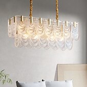 economico Lampadari-led lampada a sospensione cristallo cucina isola oro chiaro 100 cm lanterna desgin lampada a sospensione metallo elettrolitico moderno 220-240v 110-120v