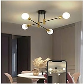 voordelige Spoetnik-ontwerp-4/6/8-lichts kroonluchters geometrische vormen hanglamp metaal nieuwigheid stijlvol geometrisch geschilderde afwerkingen artistiek modern noords woonkamer slaapkamer eetkamer 220-240v 110-120vlamp niet inbegrepen