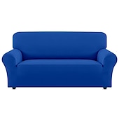 ieftine Cuvertură Canapea-husă de canapea elastică husă elastică visiniu canapea secțională fotoliu loveseat 4 sau 3 locuri canapea în formă de l protector de mobilă husă anti-alunecare moale lavabilă