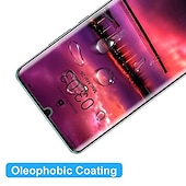お買い得  Huawei用保護フィルム-2 PCS 電話 スクリーンプロテクター 用途 Huawei P30 Pro 強化ガラス 硬度9H 指紋防止 ハイディフィニション(HD) 防爆 傷防止 携帯電話アクセサリー
