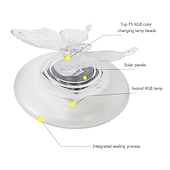 halpa Vedenalaiset valot-ulkona aurinkovalot led-uimurilamppu rgb värinvaihto perhonen sudenkorento muoto ulkona puutarha uima-suihkulähde uima-allas vesivalo ip68 vedenpitävä
