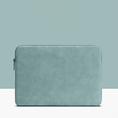 billige Vesker og ryggsekker til bærbar datamaskin-laptop sleeves litbest 10" 12" 14" veske til bærbar PC, kompatibel med macbook, hp, dell, lenovo, asus, acer, chromebook notebook, vanntett støtsikker pu skinn solid farge, for kontor&amp;amp; skoler