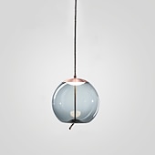 preiswerte Insellichter-LED Pendelleuchte Glas Kücheninsel Licht Single Design Galvanisierte LED Nordic Style 220-240V 110-120V