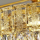 halpa Kattokruunut-johti riipus valokristalli kattokruunu saarivalo 80cm 100cm lyhty desgin metalli sähkösinkitty moderni 220-240v 110-120v