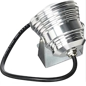 cheap Underwater Lights-Pond Fountain Light RGB LED Underwater Pool Spotlight with Remote Control 10W Color Changing LED Dimmable 12V for Pool Lighting