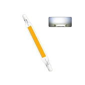 olcso LED-es fénycsövek-1db 118mm 78mm 10w led j-típusú izzó 1000lm r7s t1 cob gyöngyök 100w halogén megfelelő meleg hideg fehér 360°-os sugárzási szög 110-240V