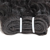 cheap 3 Bundles Human Hair Weaves-3pcs Water Wave Human Hair Bundles 8-28inch Human Hair Weave Bundles Wigs Brazilian Human Hair Extensions For Women