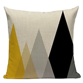 cheap Geometric Style-Geometry Double Side Cushion Cover 1PC Soft Throw Pillow Cover Cushion Case Pillowcase for Sofa Bedroom Livingroom Superior Quality Machine Washable  Outdoor Cushion for Sofa Couch Bed Chair
