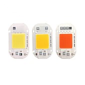 cheap LED Globe Bulbs-LED Grow Chip 10pcs 6pcs 20W 30W 50W COB Chip LED Lamp 220V 240V No Need Driver for Flood Light Spotlight Lampada DIY Lighting