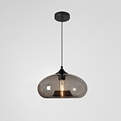 economico Luci Isola cucina-lampada a sospensione a led 28 cm lampada a sospensione design singolo in vetro elettrolitico moderno stile nordico 110-240 v