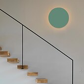 halpa Pinta-asennettavat seinävalaisimet-lightinthebox 1-valo 20/30cm led-seinävalaisimet pyöreä design seinävalaisimet mini yksinkertainen / moderni / nykyaikainen tyyli olohuone / makuuhuone / ruokailuhuone metalliseinävalaisin 110-120v/