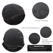 abordables Perruques sans bonnet-Cheveux Naturel humain Perruque Longue Droit Avec Frange Naturel Soirée Mode Meilleure qualité Sans bonnet Cheveux Brésiliens Femme Noir naturel #1B 10 pouces 30 CM 35 CM Nouvelle An du quotidien