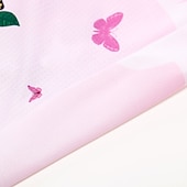 baratos Camisolas femininas-Mulheres Camisa para Ciclismo Padrão Botânico floral Flor Manga Curta Moto Camisa / Roupas Para Esporte Blusas com 3 bolsos traseiros Ciclismo de Montanha Ciclismo de Estrada Secagem Rápida Bolso