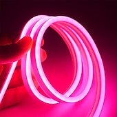 olcso Neon LED-es világítás-2 m 6,6 láb neon csík lámpák 240 led 2835 smd meleg fehér színes barkács karácsonyi újév bár ágynemű parti vízálló vágható dekoratív 12v