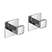 economico Portasciugamani-set di accessori hardware per il bagno, porta accappatoio autoadesivo a parete, portasciugamani in acciaio inossidabile cromato, porta asciugamani, porta carta igienica