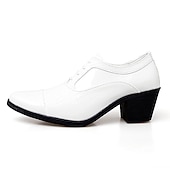 economico Formale-scarpe oxford da uomo in vernice nera con motivo coccodrillo in similpelle – scarpe eleganti con tacco a blocco, perfette per lavoro, matrimonio ed eventi speciali