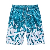 abordables maillot de bain boxer homme-maillot de bain pour hommes short de plage à séchage rapide cordon de serrage léger avec taille et poches élastiques