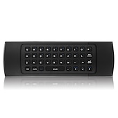 Недорогие Приставки TV Box-заводская розетка mx3-a беспроводная 2,4 ГГц воздушная мышь мини-клавиатура мини-размер новинка 81 шт. клавиши мышь умный голосовой пульт дистанционного управления радиочастотная беспроводная