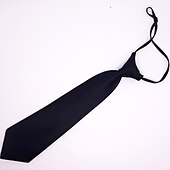 economico Cravatte e papillon per bambini-bambini neonata festa all&#039;ingrosso 28 cm elastico di colore solido piccola cravatta monocromatica cravatta per bambini, cravatta corta, accessori per ragazzo