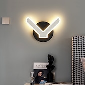 cheap Indoor Wall Lights-Lightinthebox LED Wall Light Creative LED Modern LED Wall Lights Living Room Bedroom Acrylic Wall Light 220-240V 12 W