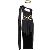 economico Antica Roma e antico Egitto-Retrò Vintage Grecia antica Antica Roma Vestito Costume Cosplay Abiti Venere Dee greche Costume Per donna Notte di Valpurga Halloween Carnevale Feste Addio al Nubilato Adulti Vestito