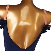 voordelige Standaard Balzaal-Ballroomdansen Kleding Gesplitst Dames Prestatie Mouwloos Spandex