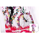 baratos Camisolas femininas-Mulheres Camisa para Ciclismo Padrão Botânico floral Flor Manga Curta Moto Camisa / Roupas Para Esporte Blusas com 3 bolsos traseiros Ciclismo de Montanha Ciclismo de Estrada Secagem Rápida Bolso