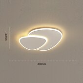 billige GCC Flushmounts og semi-flushmounts-ledet taklampe 40 50 cm geometriske former innfelt lys metall moderne stil geometrisk malte overflater ledet moderne 220-240v