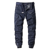 abordables Pantalones cargo-Hombre Pantalones cargo Pantalones para senderismo Militar Verano Al aire libre Ajuste regular Ripstop Secado rápido Bolsillo con cremallera Multi bolsillo Pantalones / Sobrepantalón Prendas de abajo