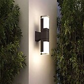 abordables Appliques murales d&#039;intérieur-Lightinthebox mur LED lumières étanche LED style nordique mur LED lumières extérieur en aluminium applique murale ip65 moderne simple 110-240 v 7 w