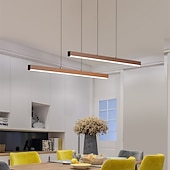 economico Luci Isola cucina-lampada a sospensione lineare a led cucina isola luce ufficio luce 1 testa 2 teste lampadario alluminio stile moderno eleganti finiture verniciate 220-240 v 110-120 v