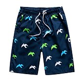 billige svømmeshorts for menn-Herre Surfeshorts Badeshorts Sommershorts Strandshorts Snorer Elastisk midje Grafisk Komfort Pustende Kort Avslappet Daglig Strand Mote Gatemote 1 2 Mikroelastisk