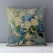 billige dyrestil-vintage peacock dobbel sideputetrekk 1 stk mykt putetrekk putetrekk til sofa soverom stue overlegen kvalitet maskinvaskbar