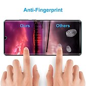 お買い得  Huawei用保護フィルム-2 PCS 電話 スクリーンプロテクター 用途 Huawei P30 Pro 強化ガラス 硬度9H 指紋防止 ハイディフィニション(HD) 防爆 傷防止 携帯電話アクセサリー